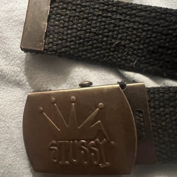 90s 스투시 올드스쿨 크라운 벨트