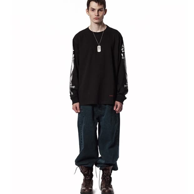 ETCE ENGINEERED DENIM PANTS (DARK BLUE)