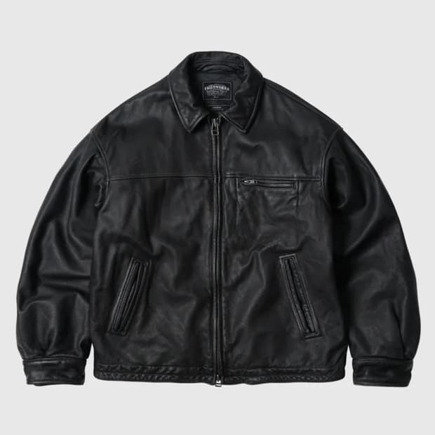 프리즘웍스 가죽 자켓