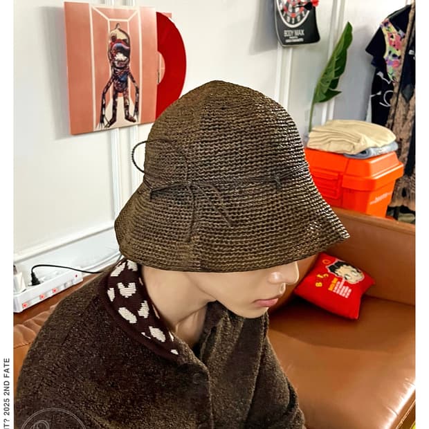 HELEN KAMINSKI Raffia Bucket Hat