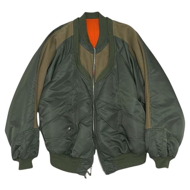 [42] 타카히로미야시타 더 솔로이스트 14AW 이중봄버 올리브