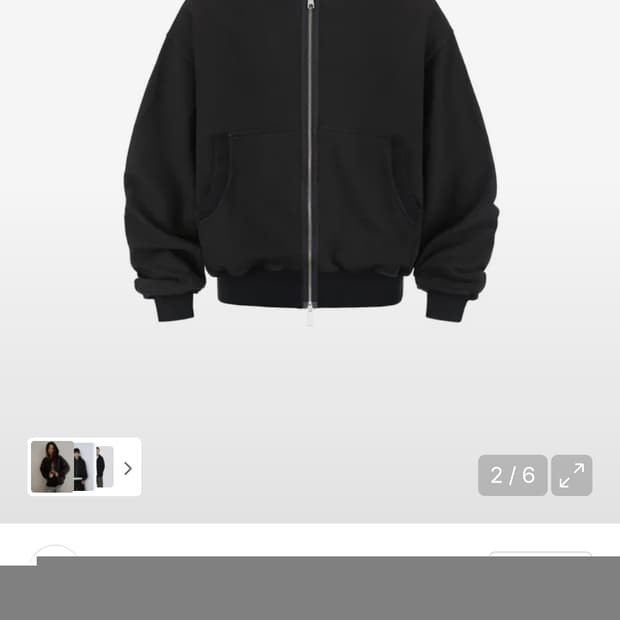 9999아카이브 후드집업