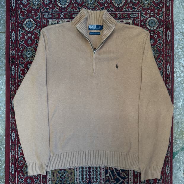 폴로 랄프로렌 헤비코튼 쿼터집 [ 100-105 ]