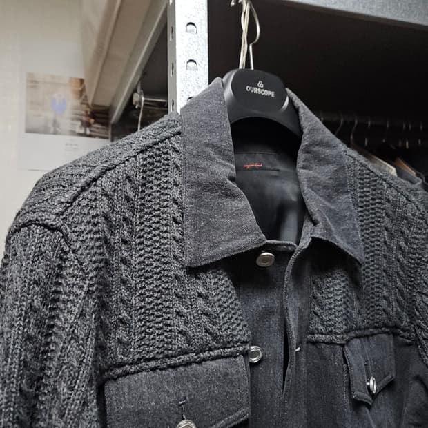 [할인] 애니타임로릭 지니아 믹스 자켓