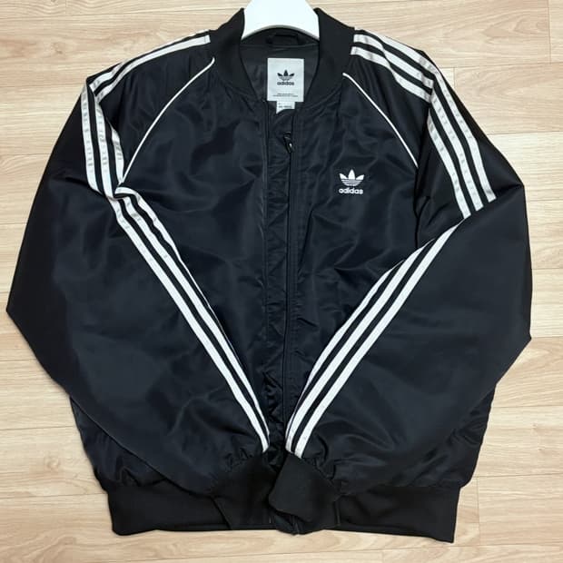 [L] 아디다스 퀄티드 봄버 자켓 