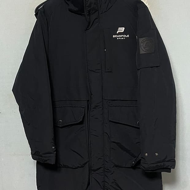 빈폴 여자 패딩점퍼 덕다운 블랙 캐주얼 S 90 55