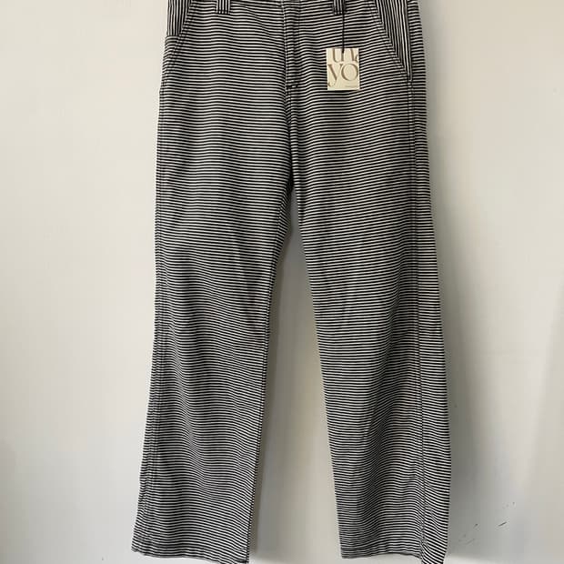 JOHNBULL striped straight pants