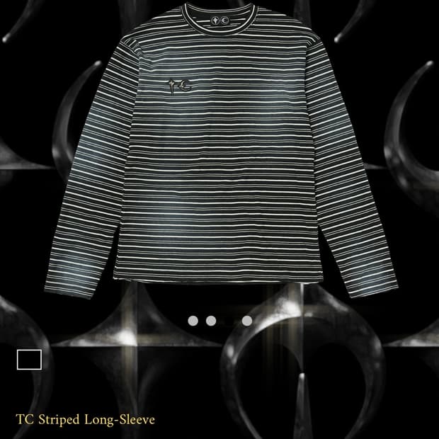 떠그클럽 25fw TC 스트라이프 긴팔 티셔츠