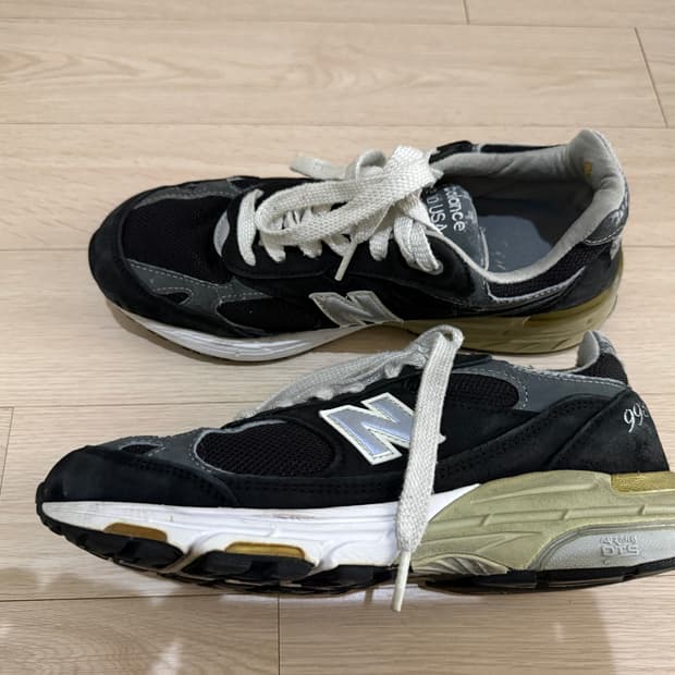 뉴발란스 993 블랙 Made in USA 250