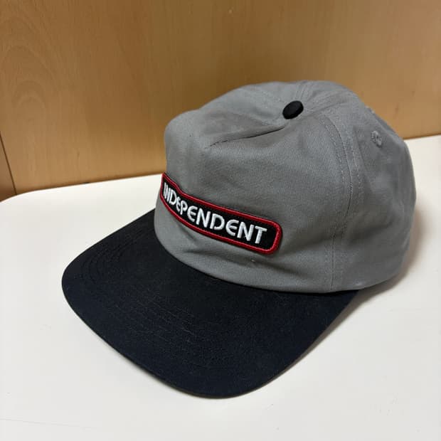 빈티지 기본로고 인디펜던트 스냅백