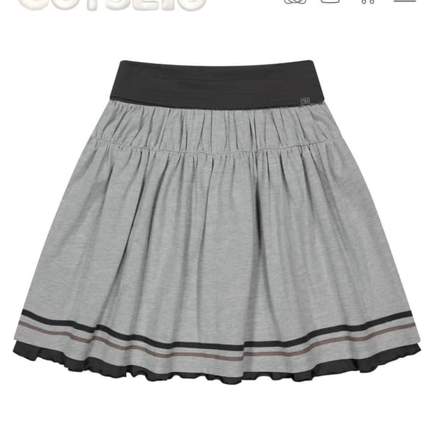 coyseio x blythe shirring skirt