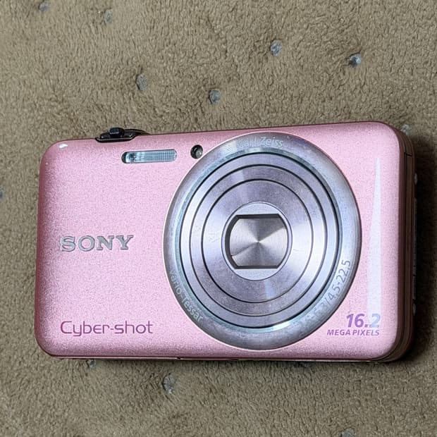 소니 사이버샷 DSC WX7 핑크
