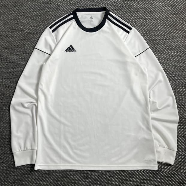 아디다스 트랙 롱슬리브 트랙탑 화이트o 4436