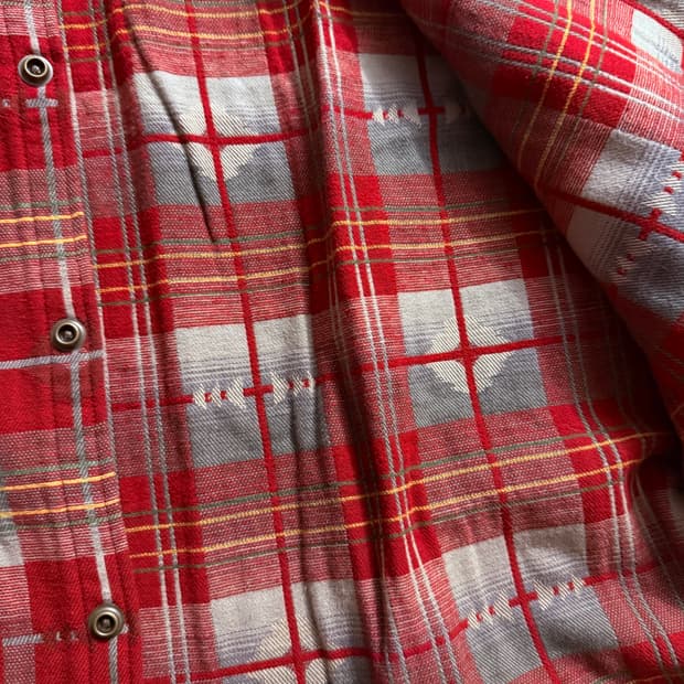 rrl 더블알엘 나바호 체크 셔츠 자켓 xl 택채 새상품