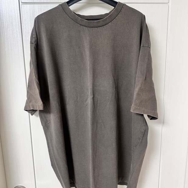 [4] 폴리테루 라운드넥 반팔티 블리치드 브라운