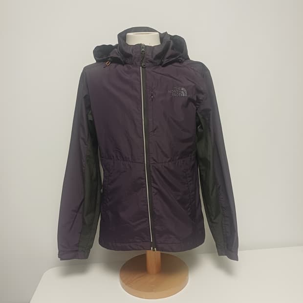 [Vintage] 노스페이스 올드스쿨 투톤 윈드브레이커 (퍼플/다크그린)