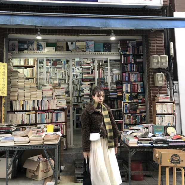 단종 새 상품 메종메츄어 뽀글이 푸들 퍼 자켓 브라운