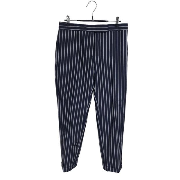 톰브라운 여성 모헤어 스트라이프 팬츠