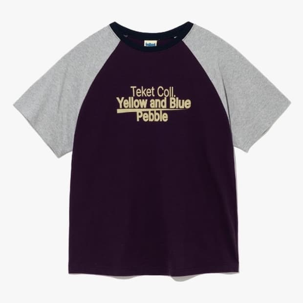 테켓 반팔 Pebble Raglan Tee PURPLE
