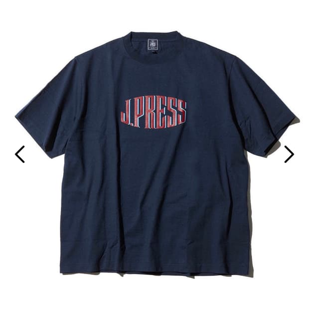 [m]J.PRESS  제이프레스 네이비 반팔 티셔츠
