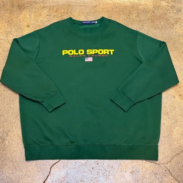 새상품 00s 미국 빈티지 폴로랄프로렌 폴로골프 빅사이즈 맨투맨