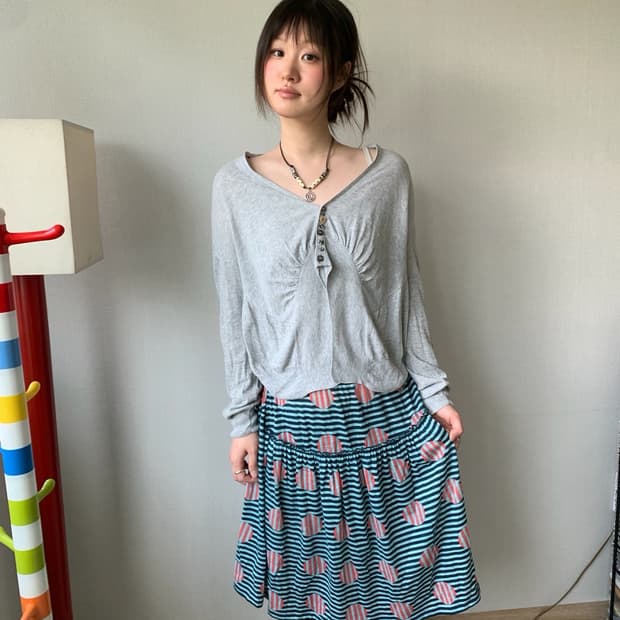 sunao kuwahara, dot dot! skirt