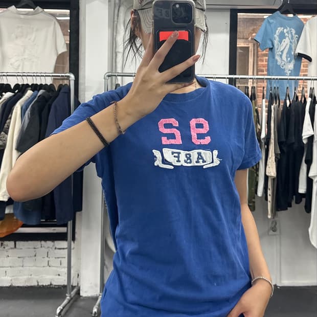 아베크롬비 패치 티셔츠