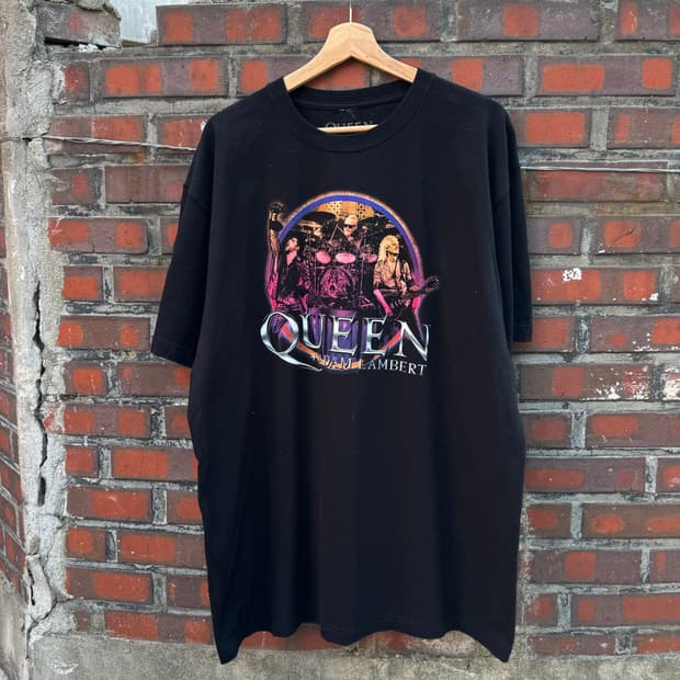 퀸 랩소디 밴드 투어 반팔티셔츠 