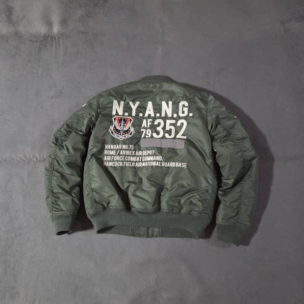 아비렉스 us에어포스 ma1 봄버 자켓 L