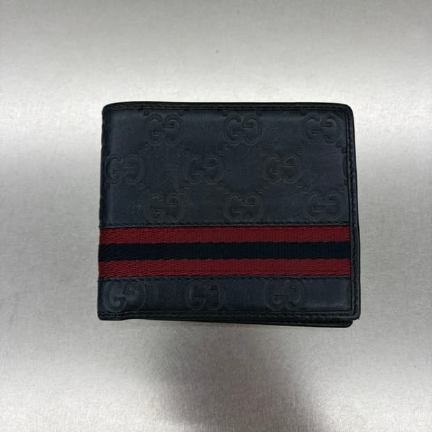 구찌 GG 슈프림 캔버스 반지갑 138042