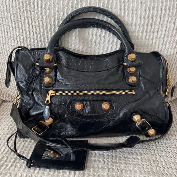 발렌시아가 자이언트 모터백 시티백 M