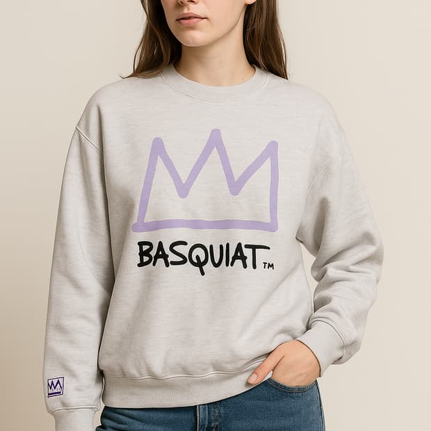 장 미쉘 바스키아(BASQUIAT) 아트 맨투맨 SM