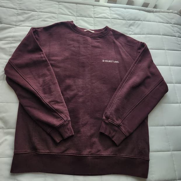 헬무트랭 스웻셔츠