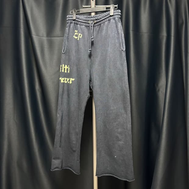 M) 바우와우 bowwow zip 대미지 스웻팬츠