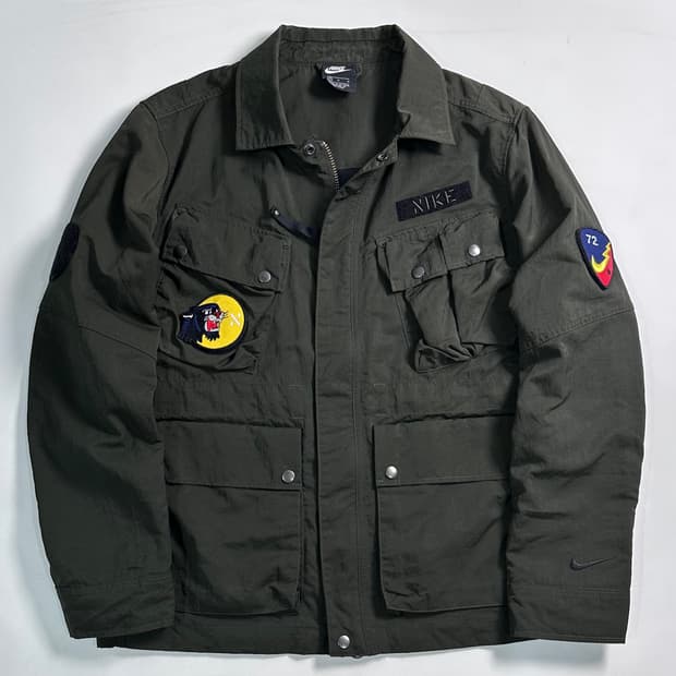 나이키 우븐 사파리 야상 자켓  