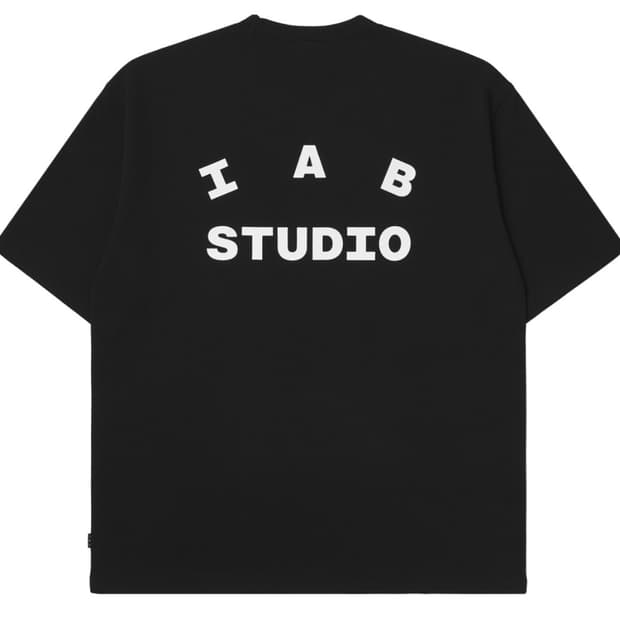아이앱 스튜디오 반팔 티셔츠 블랙 M 새상품