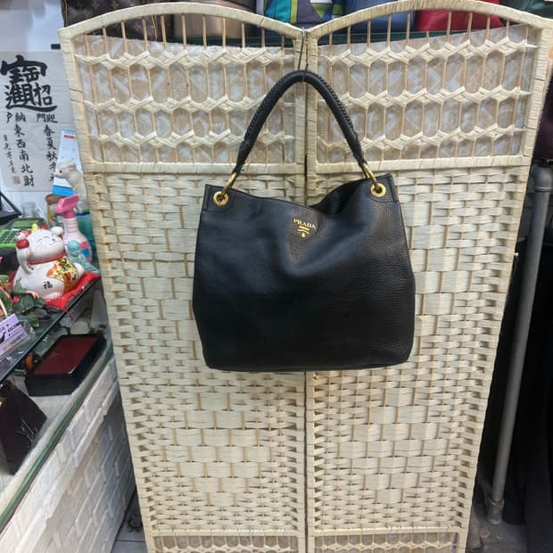 정품 프라다 비텔로 다이노 쇼퍼백 팝니다