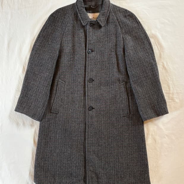 50s USA Harris Tweed & Robert Hall 싱글 코트