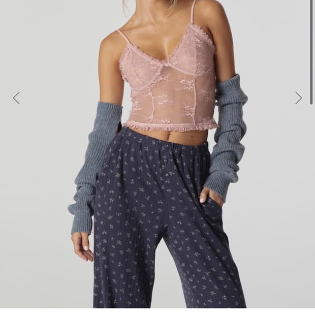 글로니 polly lace bustier(택O)