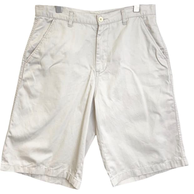 리바이스 아이보리 버뮤다 코튼 팬츠