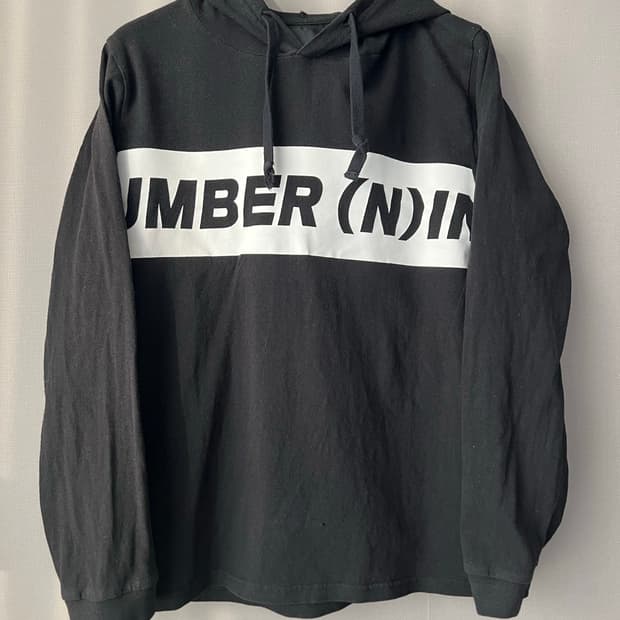 넘버나인 후드 티셔츠