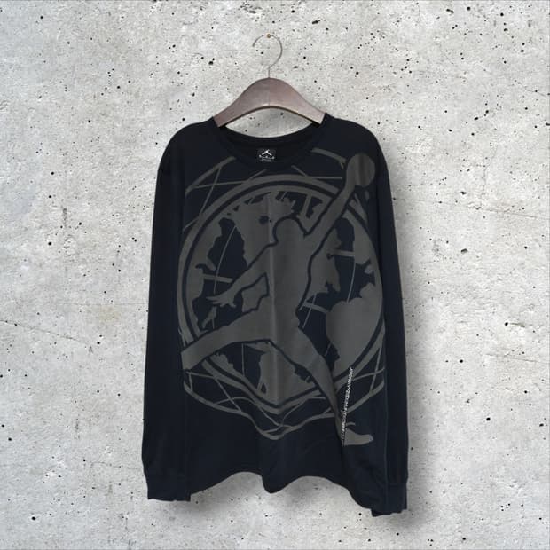 조던 드라이핏 빅프린팅 긴팔 티셔츠 (95/M)