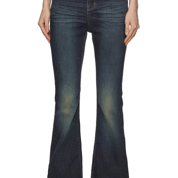 oot 진청 부츠컷 데님 팬츠