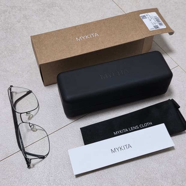 mykita 마이키타 토비 블랙 (25년 12월 구매)