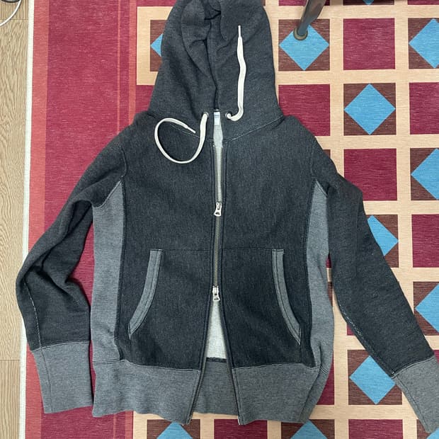 챔피온 리버스위브 투웨이 후드집업