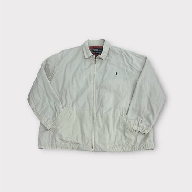 [L] 폴로랄프로렌 스윙탑 연베이지 블루종 남성 L사이즈