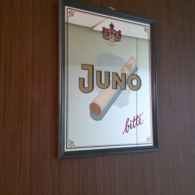 [중고] 70년대 Juno Josetti 독일 빈티지 거울 액자