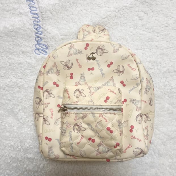 모리걸 빈티지 페어리 리즈리사 lizlisa 토끼 백팩 🤍🍒🐰