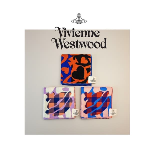 비비안웨스트우드 타올 손수건 27cm (정품) 새상품