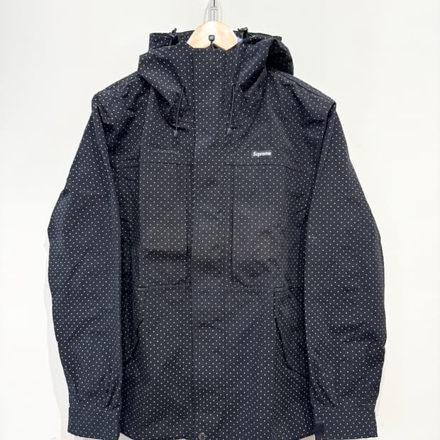 12FW 슈프림 핀도트 쉘자켓